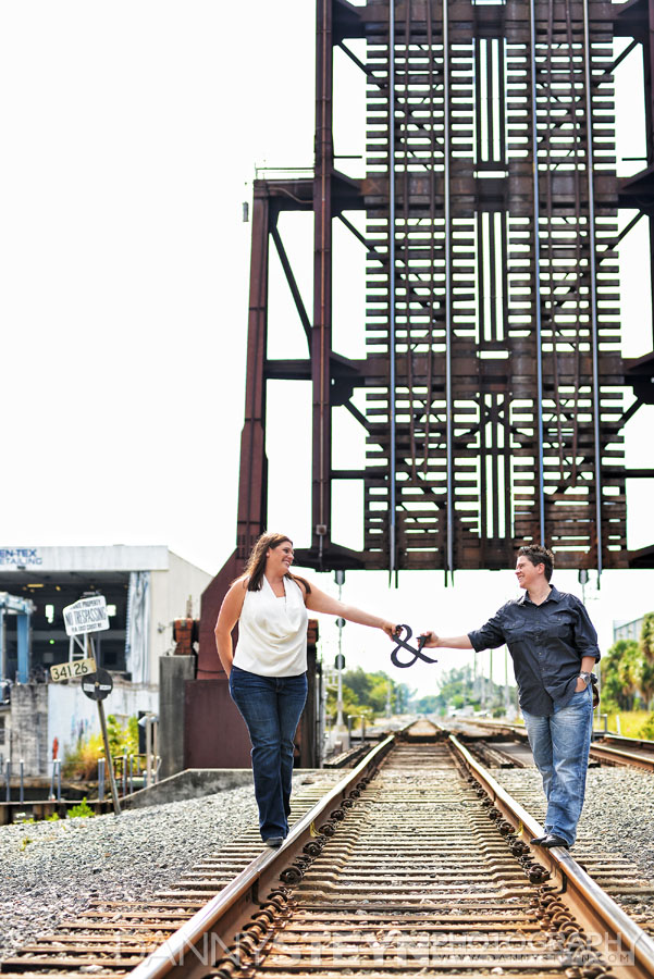 Same sex engagement photography fort lauderdale