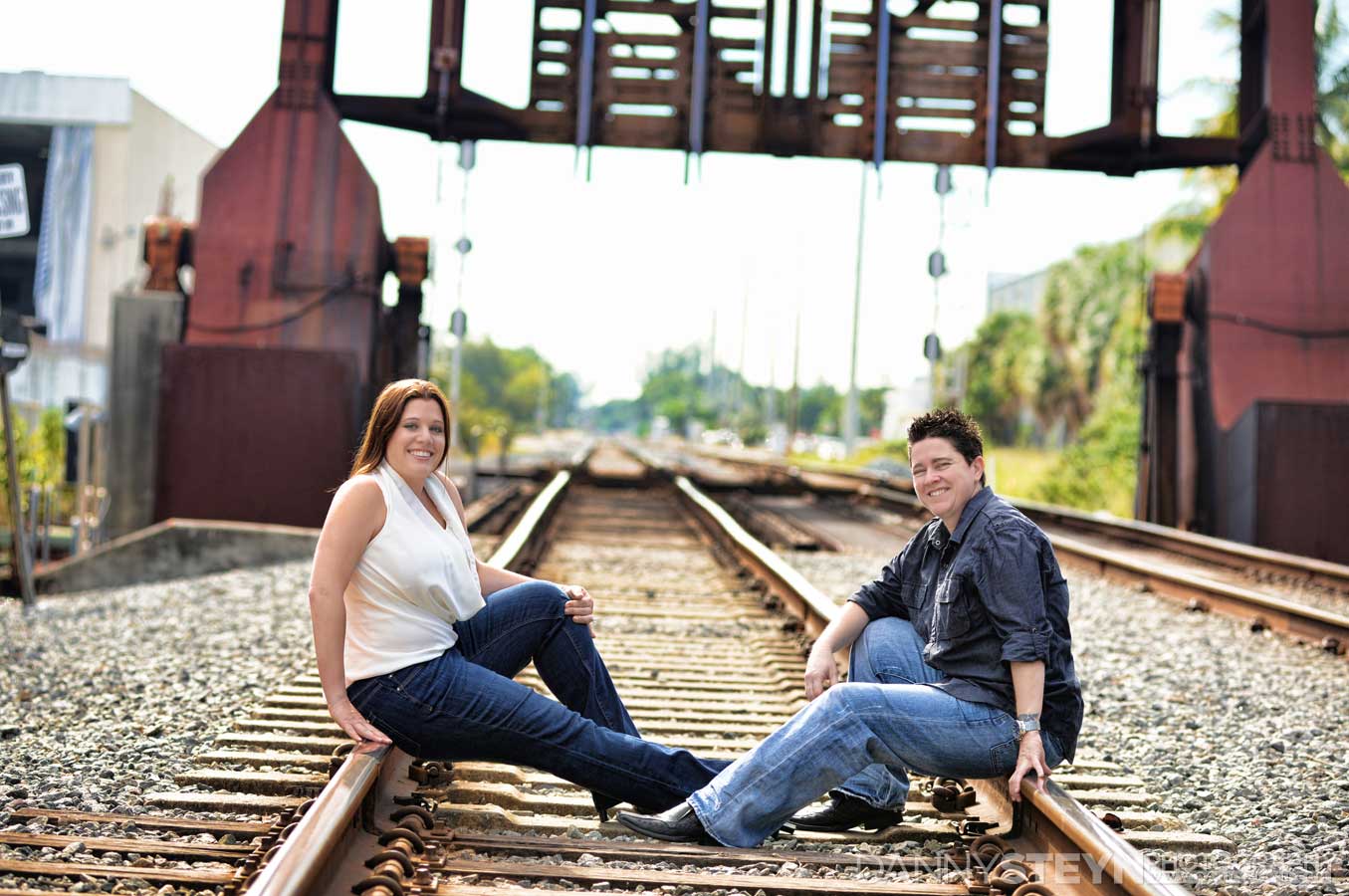 Same sex engagement photography fort lauderdale