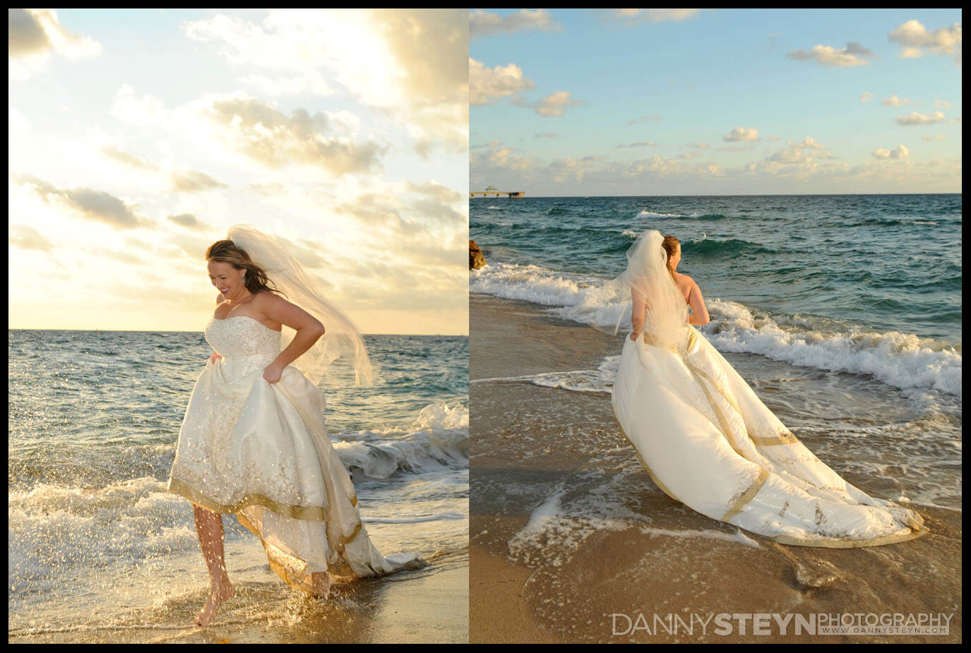 trash the dress wedding photography south florida